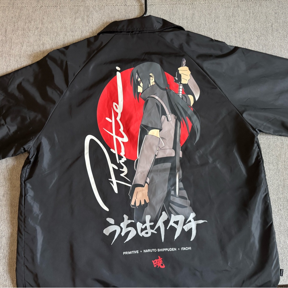 PRIMITIVE NARUTO WINDBREAKER NEW WITH TAGS